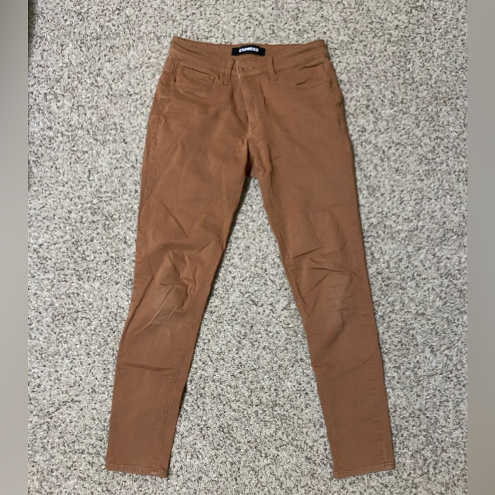 Tan Express Pant, Size 4